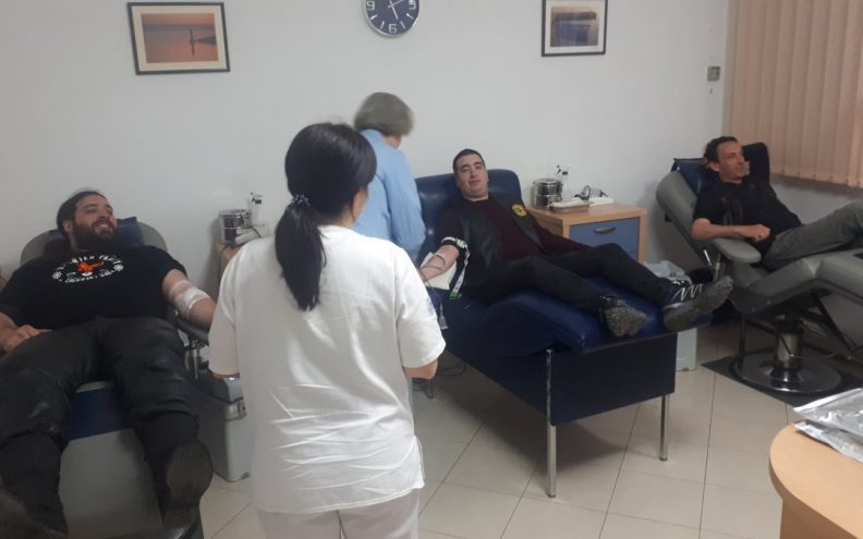 “Bikeri” darovali  20 doza krvi