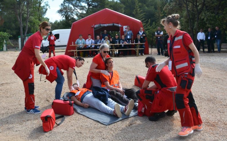 KAMP PARK SOLINE Koordiniranom  akcijom spriječen  požar  katastrofalnih  razmjera