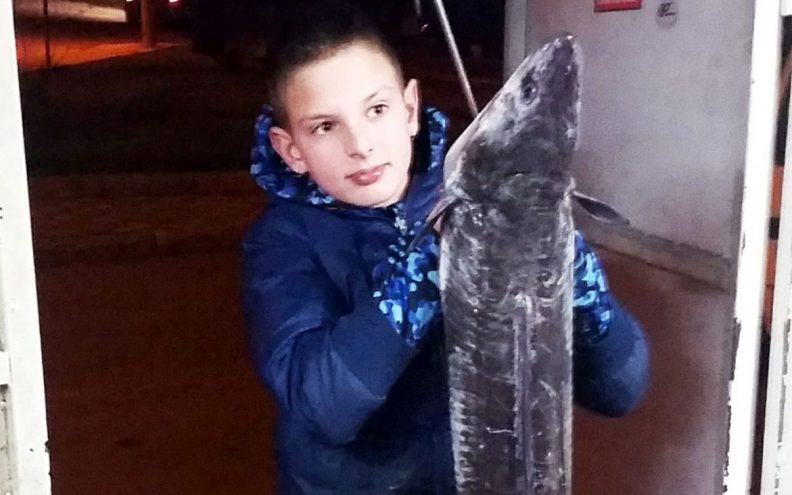 Mladi Stipan Barišić ulovio neman