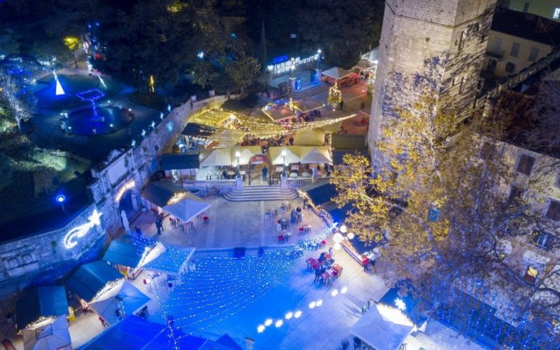 ADVENT U ZADRU Noćne zračne fotografije našeg grada