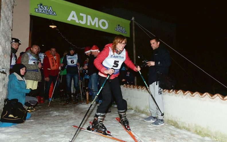 IŠKA KRALJICA Otočki skijaški spektakl drugu godinu za redom