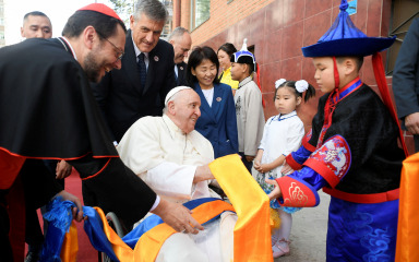 Papa u Mongoliji pruža potporu katoličkoj manjini u osjetljivoj regiji