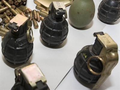 Zadarska policija pronašla 11 ručnih bomba i dvije tromblonske mine