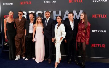 David Beckham poveo obitelj na premijeru dokumentarca o svome životu