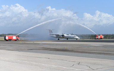 Prvi komercijalni let novog zrakoplova Croatia Airlinesa, Airbusa A220