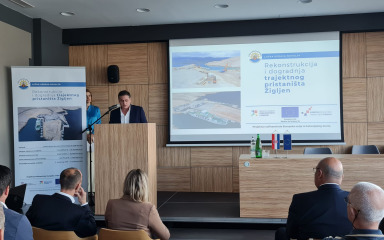 Održana Završna konferencija Projekta rekonstrukcije i dogradnje trajektnog pristaništa Žigljen