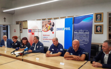 Beroš sudjelovao na vježbi „Medicinski odgovor na veliku nesreću“ u Slavonskom Brodu