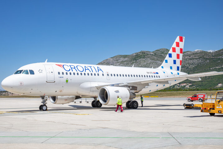 Zrakoplovi Croatia Airlinesa i u zimskome razdoblju lete iz Zagreba u Mostar