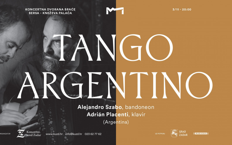 U Zadru poslušajte autentični tango iz Buenos Airesa