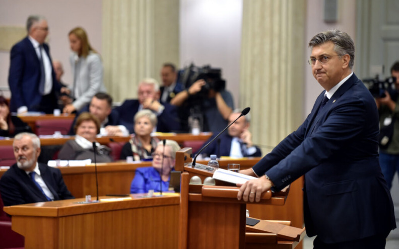 Plenković: Oporba se svojim ponašanjem “ogolila do kraja”