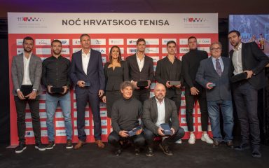 U Zagrebu održana Noć hrvatskog tenisa, Željku Franuloviću nagrada za životno djelo