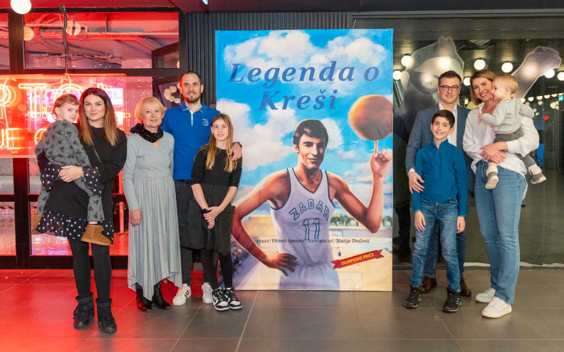 Održana promocija slikovnice Legenda o Kreši: 'Snaga vrhunskih sportaša leži u njihovom srcu'