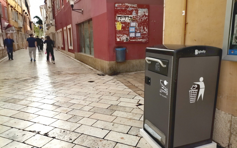Na Poluotoku postavljeni novi Bigbelly „pametni spremnici“ za smeće