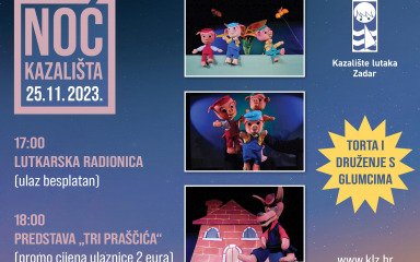 Noć kazališta 2023. u Kazalištu lutaka Zadar