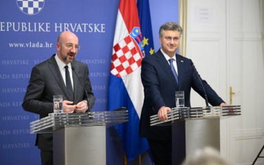 Plenković s Michelom u Zagrebu: Ima li Rusija planove na Balkanu? Proširenje Unije jamči mir