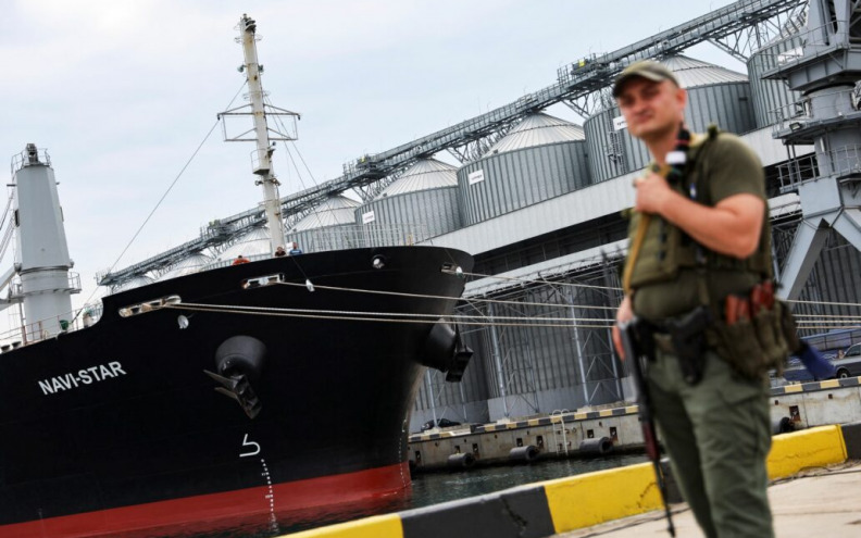 Ruski projektil pogodio liberijski brod na Crnom moru