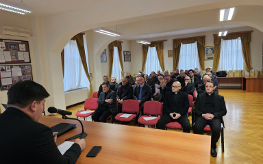 Susret svećenika Gospićko-senjske biskupije povodom božićnih blagdana