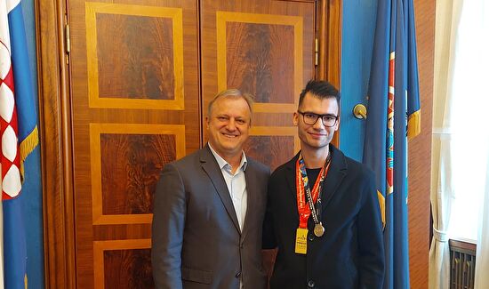 Gradonačelnik Dukić primio svjetskog i europskog prvaka u parataekwondou