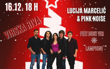 U subotu na Adventu u Viru nastupa Lucija Marcelić & Pink Noise