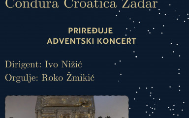 U sklopu Krševanovih dana kršćanske kulture adventski koncert Condura Croatice