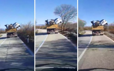 VIDEO Na nevjerojatan način prevozio olupine automobila: ‘Ovo je malo veći biser…’