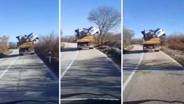 VIDEO Na nevjerojatan način prevozio olupine automobila: ‘Ovo je malo veći biser…’