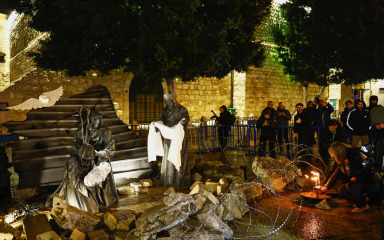 Palestinski kršćani održali sumorno božićno bdjenje u Betlehemu