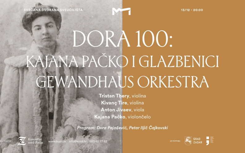 Dora, Kajana Pačko i glazbenici Gewandhaus orkestra