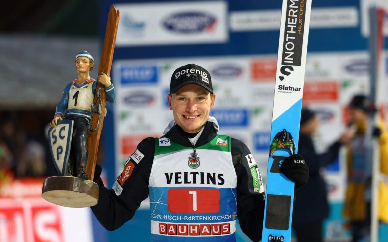 Slovenac pobjednik Garmischa, Wellinger vodi u ukupnom poretku