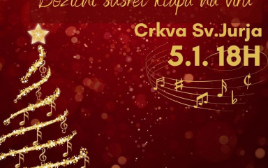 U petak tradicionalni božićno-novogodišnji koncert klapa i zborova „Narodi nam se“