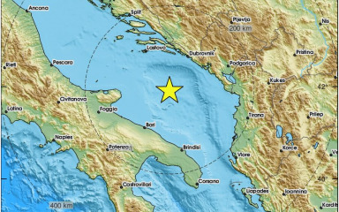Jak potres pogodio Jadransko more! Osjetio se i na zadarskom području