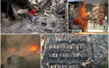 Čileom bjesne ogromni požari. Poginulo je najmanje 99 ljudi