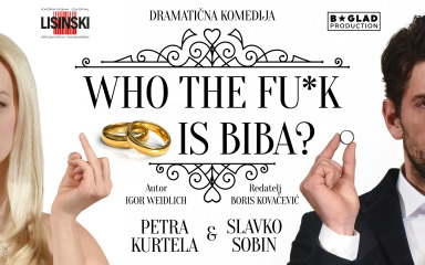 Bračna komedija “Who the f… is Biba?!” sa Slavkom Sobinom stiže u zadarski HNK