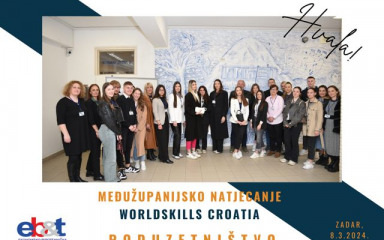 Zadarska škola bila domaćin međužupanijskih Wordskills natjecanja