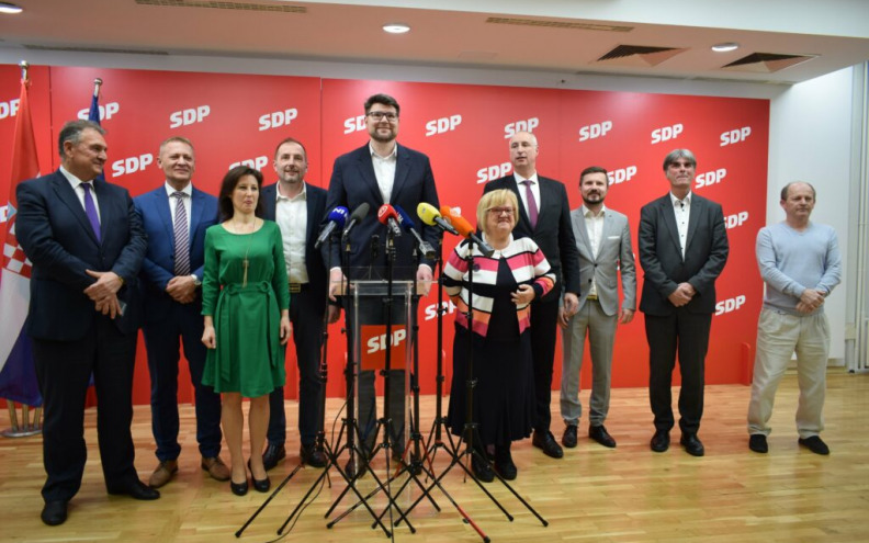 SDP i devet stranaka u koaliciji 