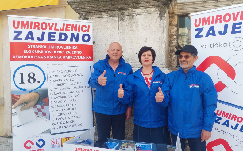 Predstavnici političke platforme “Umirovljenici zajedno” održali konferenciju za medije