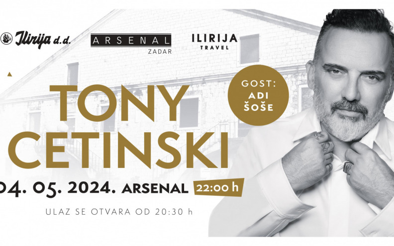 Tony Cetinski ove subote u Arsenalu priprema spektakl!
