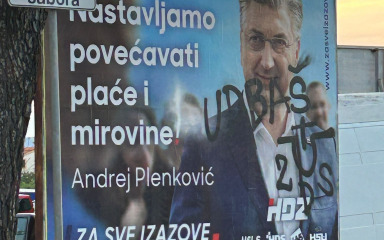 ZNAKOVIT DATUM Na izbornom plakatu Andreja Plenkovića osvanuo zanimljiv natpis