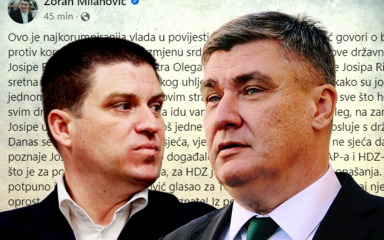 Milanović komentirao curenje SMS poruka Butkovića i Josipe Rimac: ‘To je gadljivo i čitati…”
