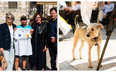 Svjetski putnik Oli Walker u pratnji psa Carlitosa stigao u Zadar: ‘Hrabar je to potez pojedinca’
