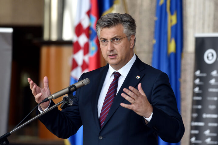 Plenković: Koalicija s DP-om ne bi ugrozila hrvatski položaj u EU-u