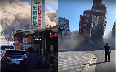 Tajvan pogodio najjači potres u zadnjih 25 godina. Stižu dramatične snimke rušenja zgrada