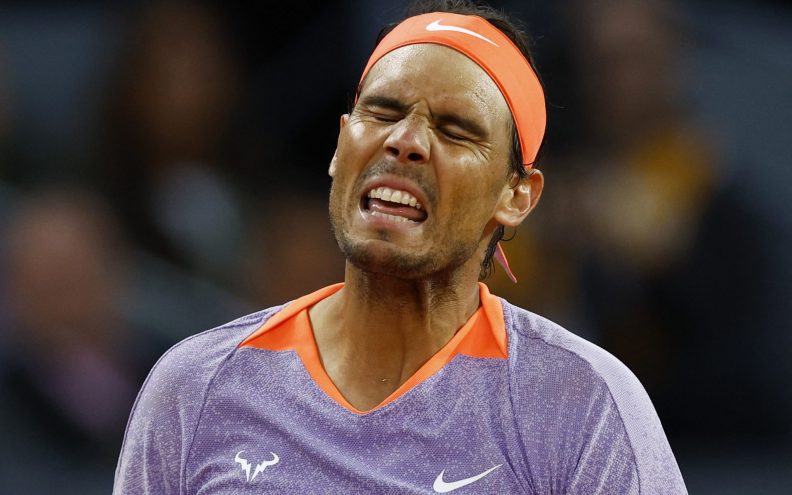 Rafa Nadal se nakon tri uzastopne pobjede porazom od Čeha Lehečkog oprostio od turnira  u Madridu