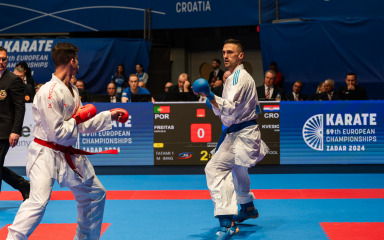 EP karate u Zadru: Ivan Kvesić osvojio brončano odličje
