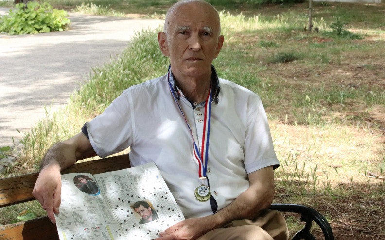Zdravko Žarković osvojio zlatnu medalju za najbolji anagram ili premetaljku