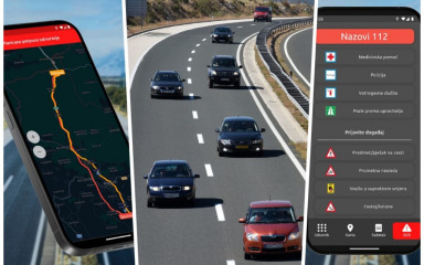 Nova aplikacija donosi detaljno stanje na svim autocestama u Hrvatskoj. Povezana je i s hitnim službama