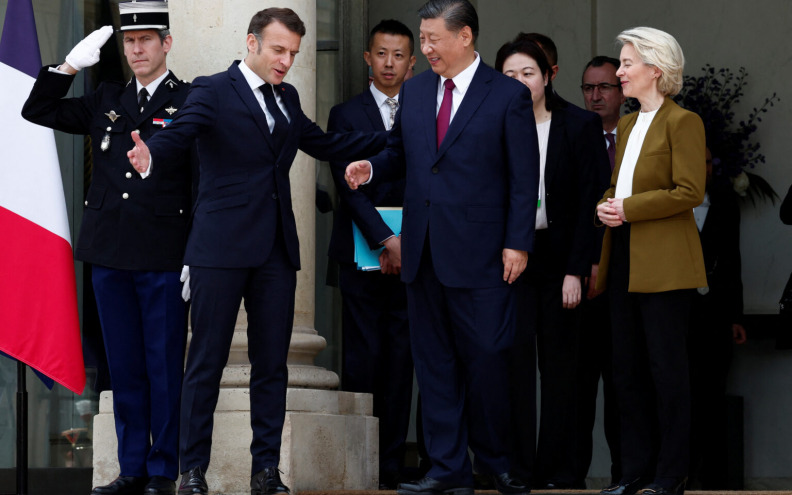 Macron i von der Leyen traže od Kine da pritisne Rusiju u svrhu završetka rata