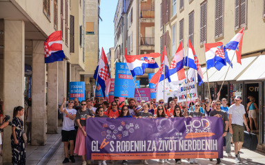 Večeras Hod za život u Zadru, organizatori najavili važnu promjenu