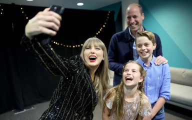 Princ William i djeca prije koncerta fotografirali se s Taylor Swift: “Sjajna večer!”
