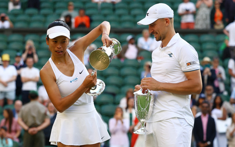 Wimbledon: Hsieh Su-Wei i Jan Zielinski osvojili mješovite parove
